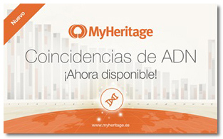 Coincidencias de ADN MyHeritage